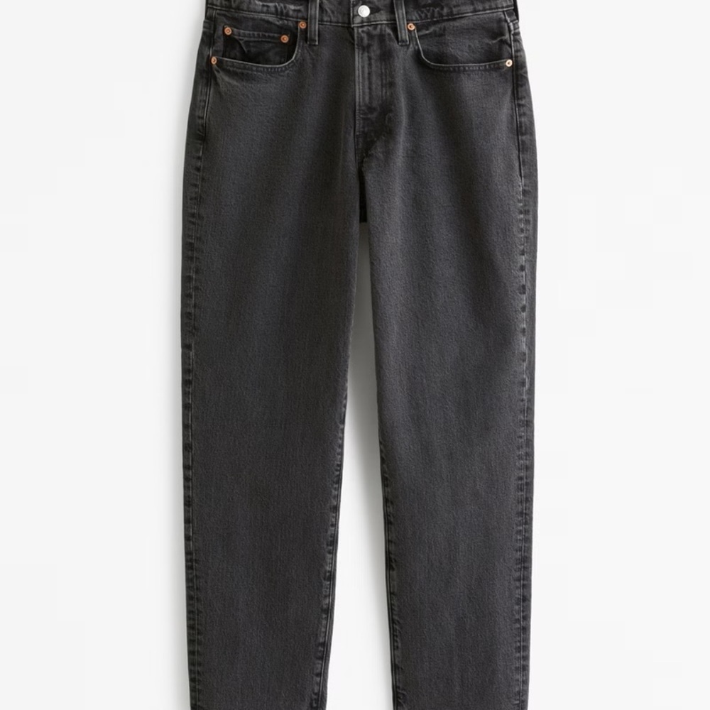 Abercrombie Kids Dark Gray Straight Jeans